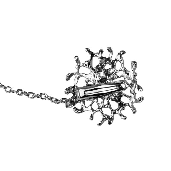 Fancy Sweater Clip NEW Collar Pin Jacket Dress Cinch Cardigan Scarf Blouse - Picture 4 of 5